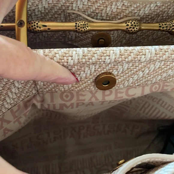 Loungefly Harry Potter Deathly Hallows Elder Wand Raffia Texture - Picture 5 of 5